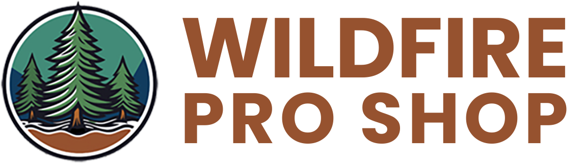 Wildfire Pro Shop primary lockup in terracotta